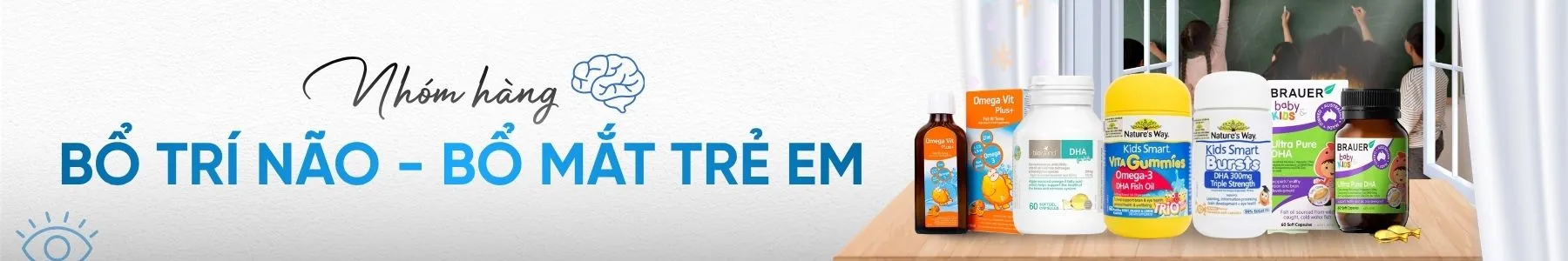Bổ trí não - Bổ mắt Trẻ em