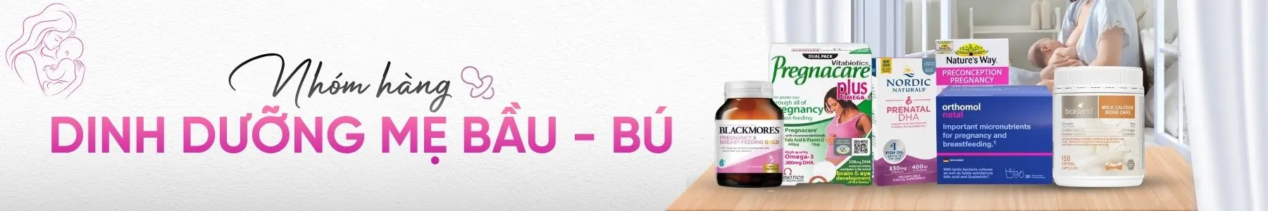 Dinh dưỡng Mẹ bầu - bú