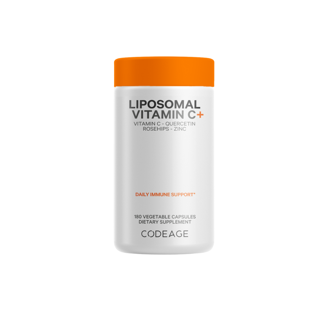 Liposomal Vitamin C H/180v CODEAGE giúp sáng da và tăng cường đề kháng
