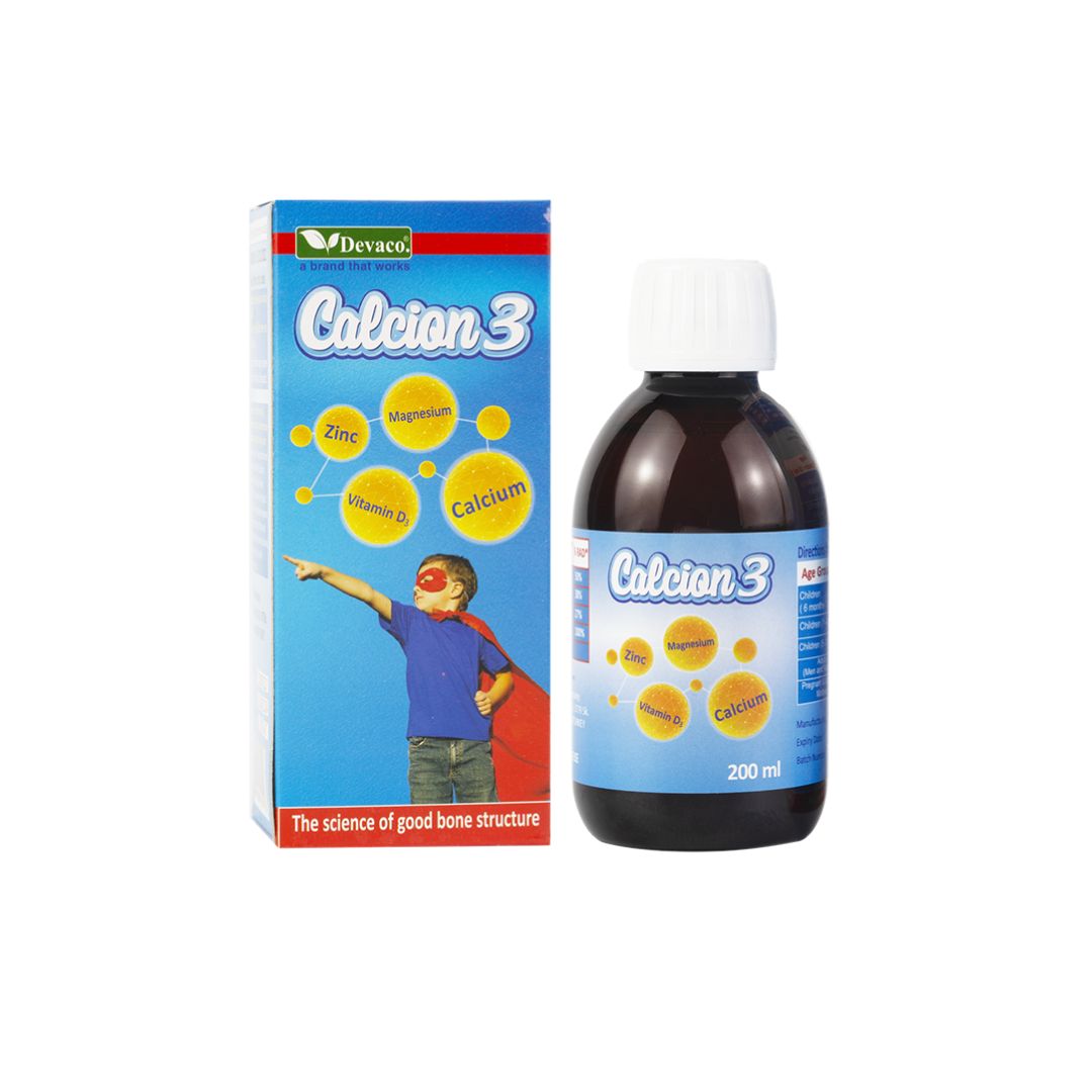Calcion 3 H/200ML TRÍ KHANG