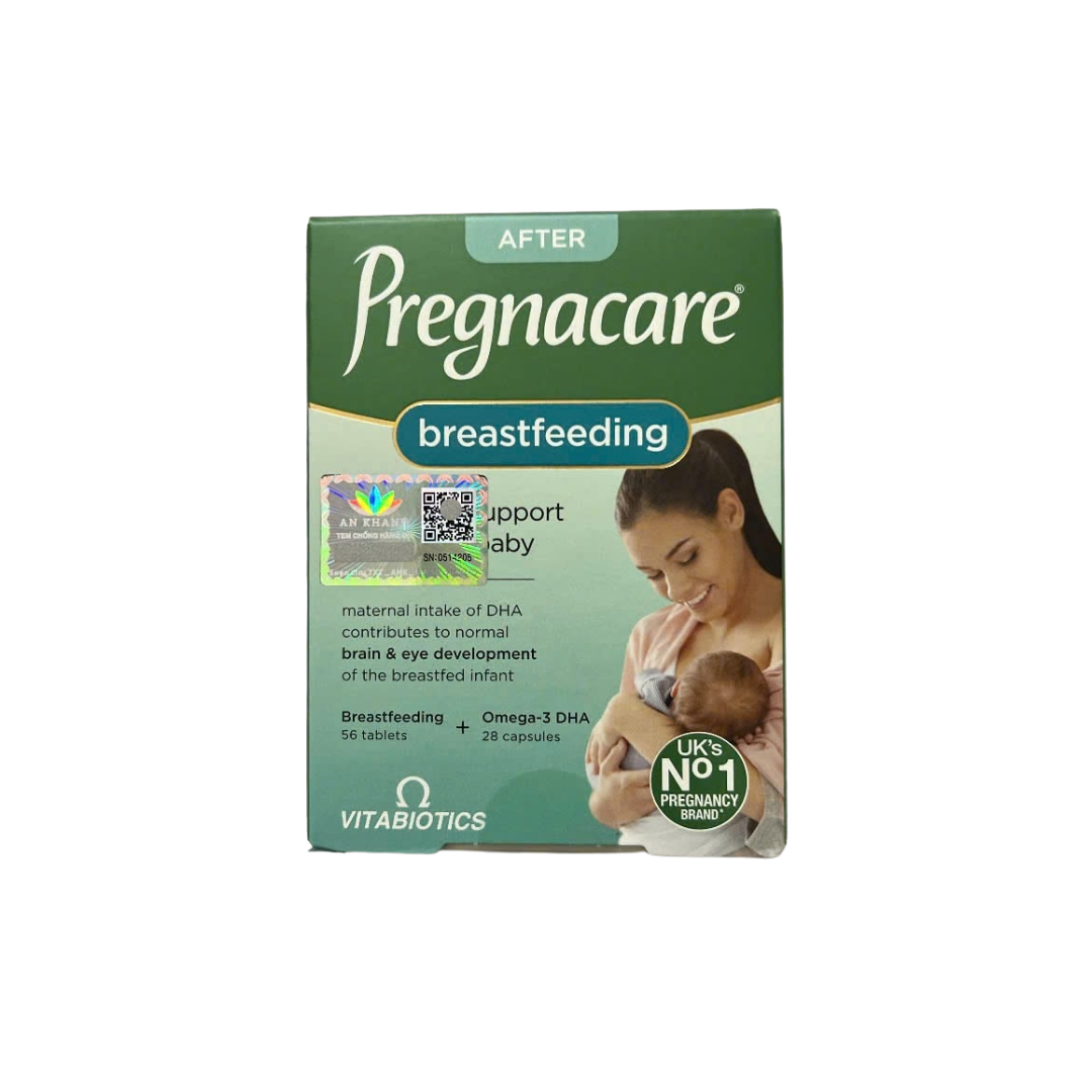 Pregnacare Breast-Feeding H/84v VITABIOTICS Vitamin khoáng chất bổ bú sau sinh